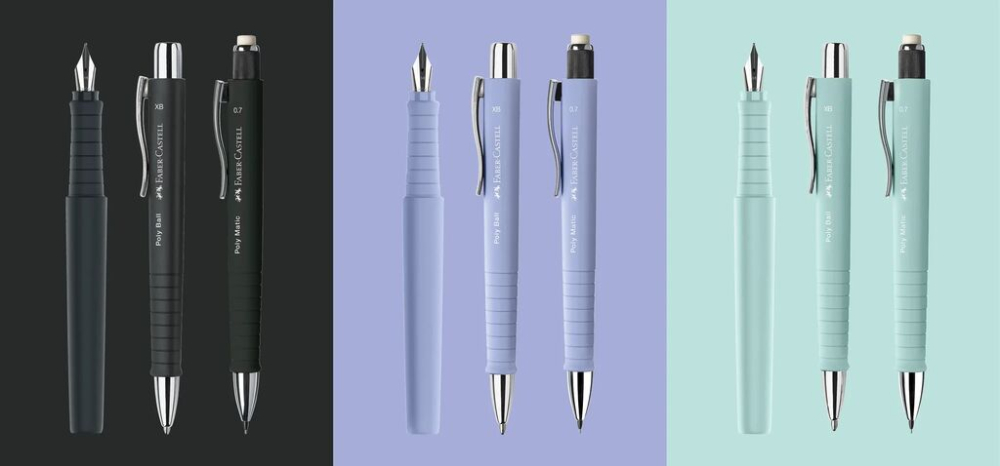 CREION MECANIC 0.7MM POLY MATIC BLEU CARAIBE FABER-CASTELL [3]