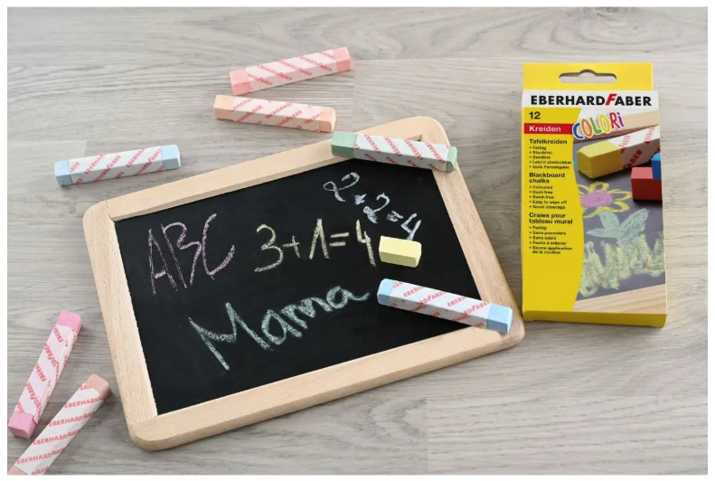 Creta colorată Colori, 12buc/cutie, Eberhard Faber [5]