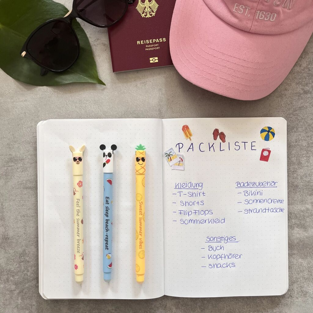 DISPLAY 36 ROLLERE 0.7 MM ALBASTRU ERASABLE SUMMER EDITION EBERHARD FABER [4]