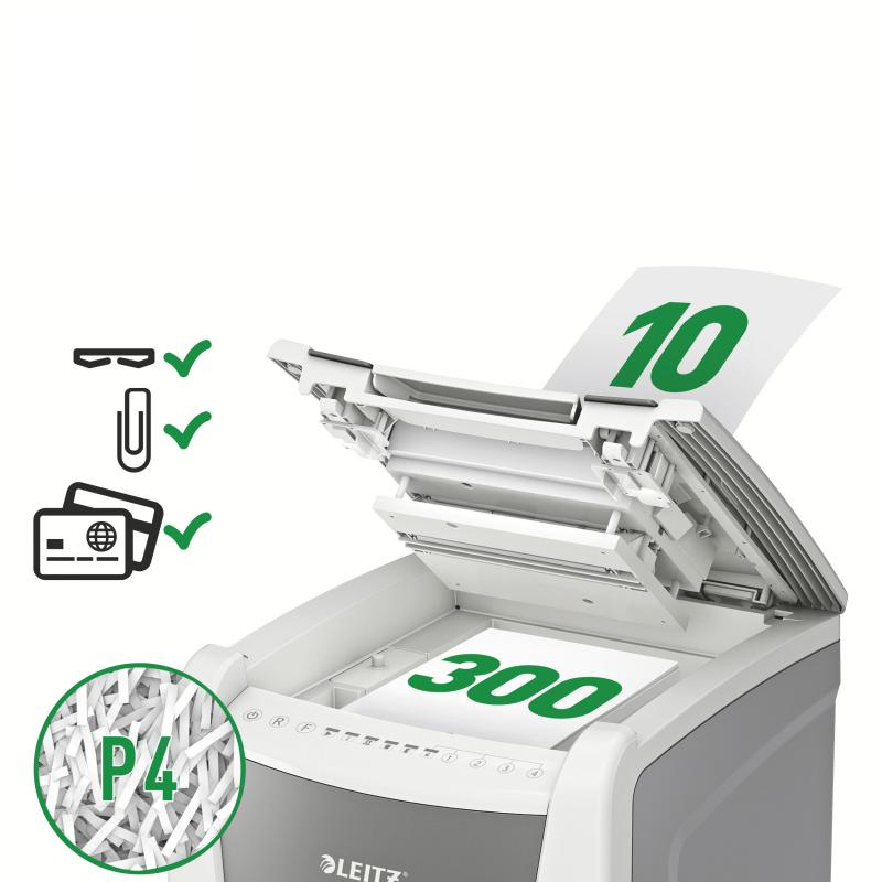 DISTRUGATOR AUTOMAT DOC IQ OFFICE CROSS-CUT 300 COLI P4 LEITZ [2]