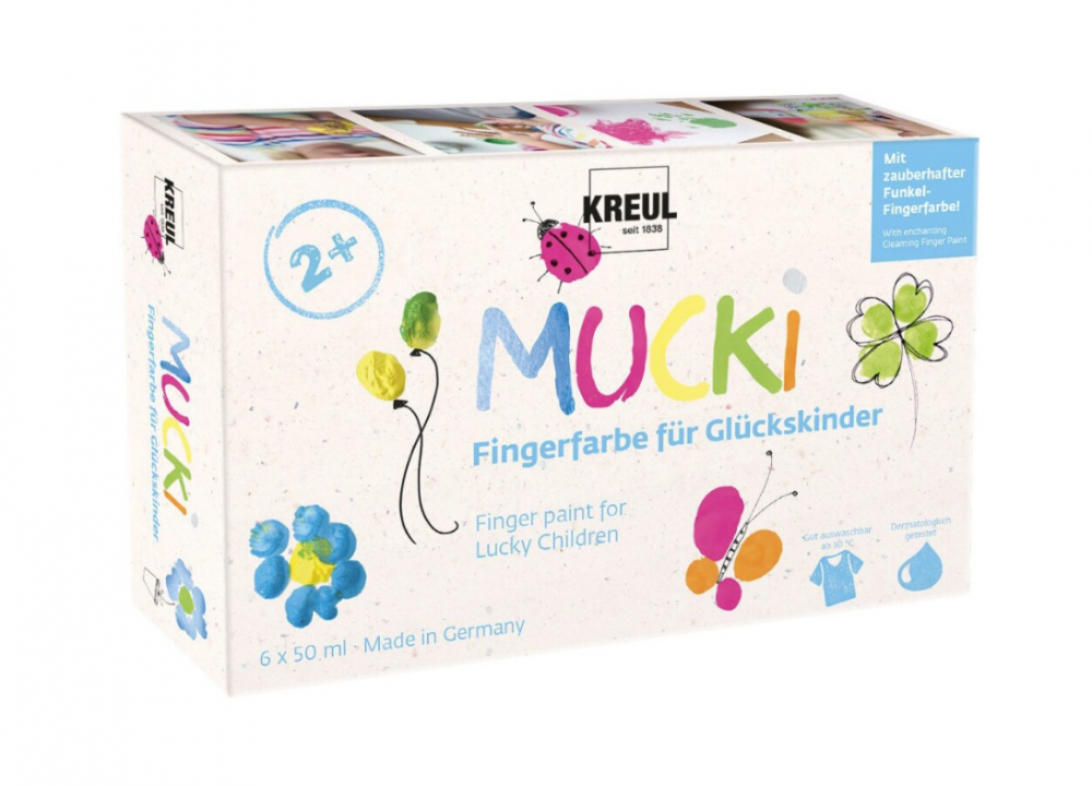 Finger paint Mucki Children of Fortune 50 ml 6cul/set KREUL [3]