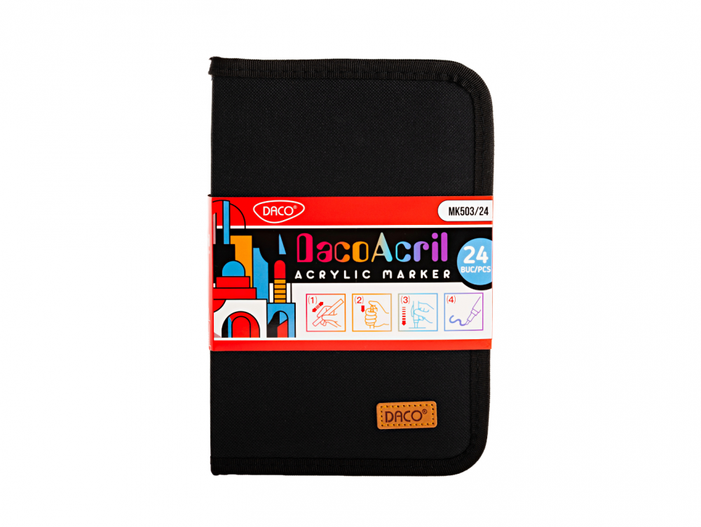Marker Acrilic Set 24 Mapa MK503/24 DACO [1]