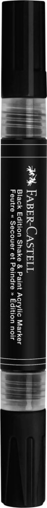 Blister 1 Buc Marker Acrilic Shake&paint Negru Faber-castell [2]