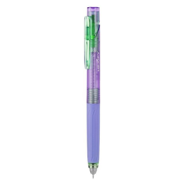 PIX CU GEL CU MECANISM 0.5MM ALBASTRU QUICK DRY HEXIFY DELI [5]