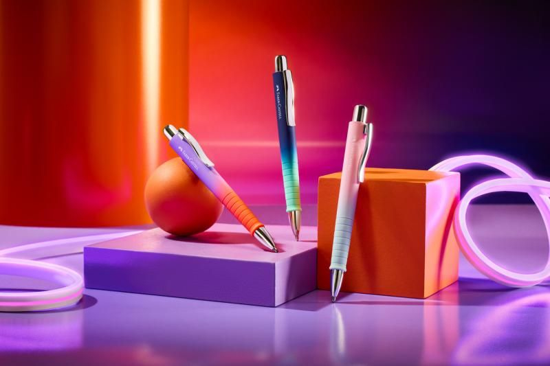PIX CU MECANISM FLOW BLEU-ROZ POLY BALL XB FABER-CASTELL [3]