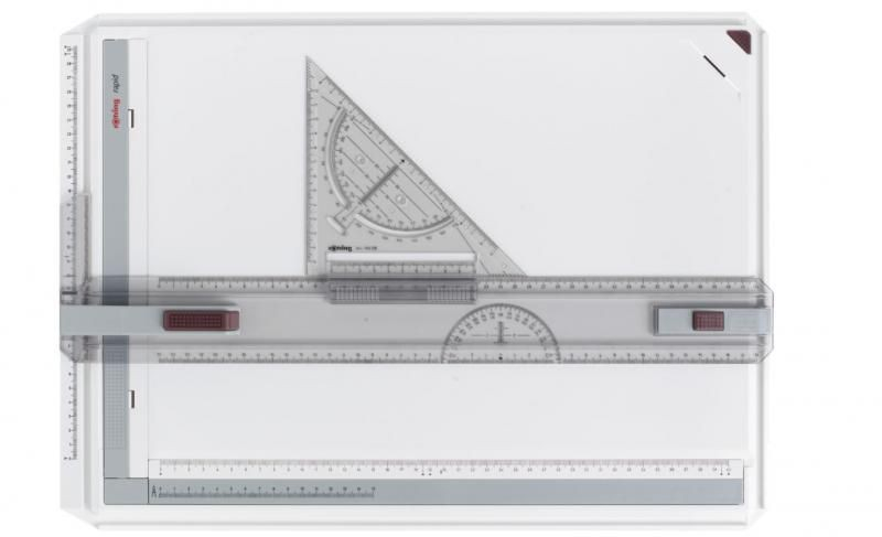 PLANSETA PROIECTARE A3 RAPID CU GEANTA PLASTIC ROTRING [4]