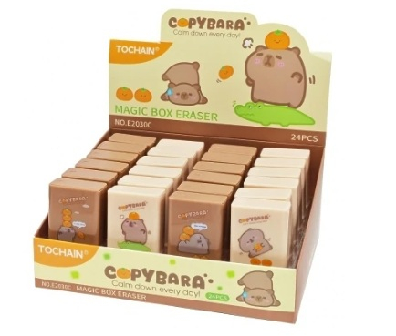 Radiera Tochain in forma de inghetata, Capybara [2]