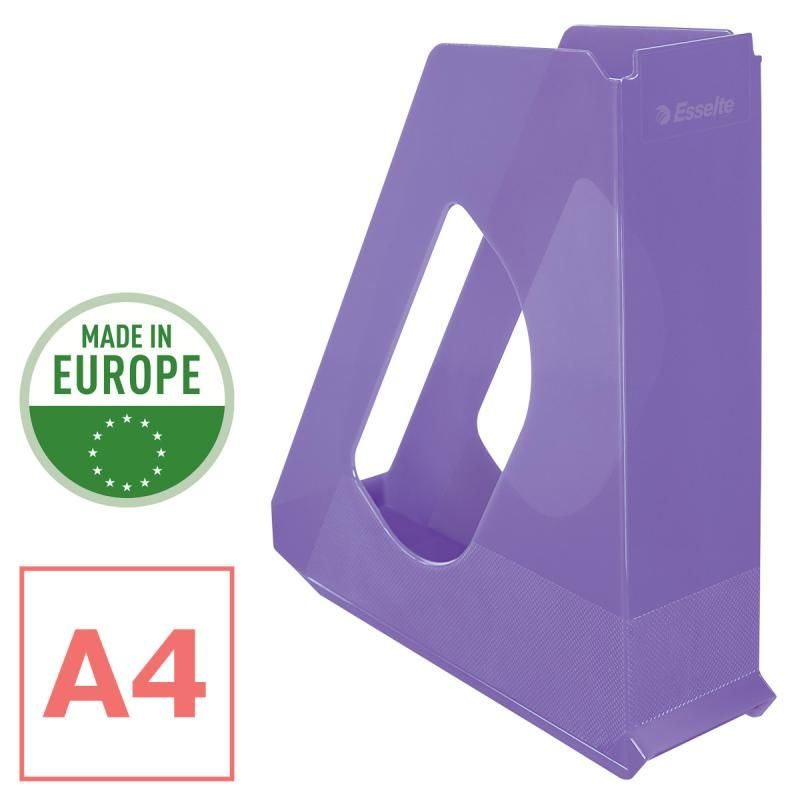 SUPORT DOCUMENTE PLASTIC LAVANDA RECICLABIL COLOUR'BREEZE ESSELTE [2]