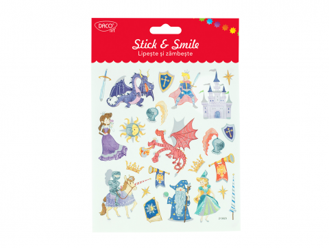 Articole Creative și Craft - Abtibild - AB099 Poveste Stick&Smile DACO