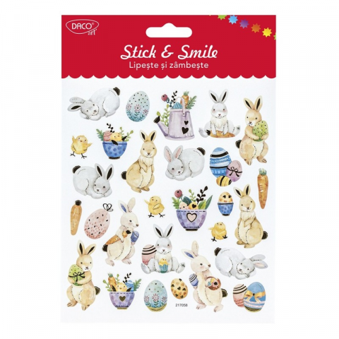 Etichete Autocolante - Abtibild AB905 Iepuri Stick&Smile Daco