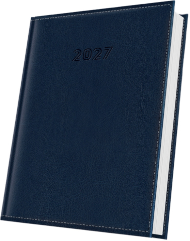 Papetărie / Birotică - Agendă datată 2027 Herlitz Deluxe Corinaldo A5, Albastru Navy