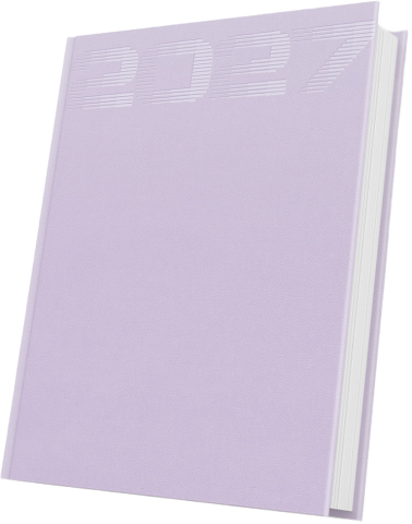 Papetărie / Birotică - Agendă datată 2027 Herlitz Premium Deluxe Noto A5, Lila Pastel