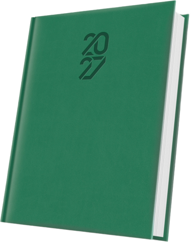 Papetărie / Birotică - Agendă datată 2027 Herlitz Tucson A5, Verde Smarald