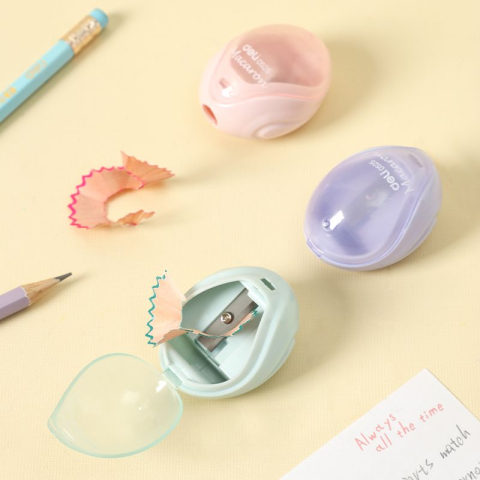 ASCUTITOARE PLASTIC CU CONTAINER MACARONS DELI [2]