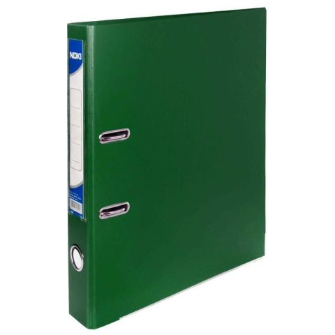Papetărie / Birotică - BIBLIORAFT PLASTIFIAT 5CM VERDE NOKI