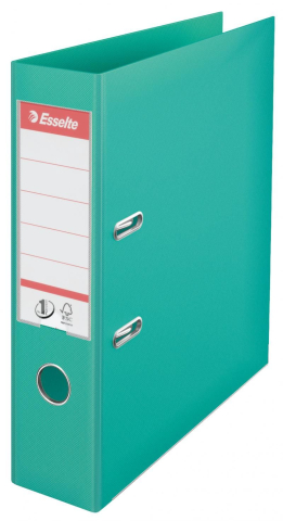 Papetărie / Birotică - Biblioraft Plastifiat 7.5Cm Menta Vivida Esselte