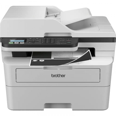 Multifuncționale - Brother MFC-B7800DN, Multifuncțional laser monocrom cu duplex automat, rețea și funcție fax