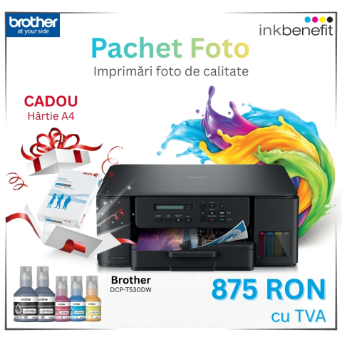 Inkjet - Brother DCP-T530DW, Multifuncțional Inkjet Color Wireless