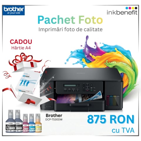 Inkjet - Brother DCP-T530DW, Multifuncțional Inkjet Color Wireless