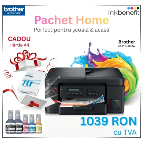 Echipamente de printare - Brother DCP-T730DW, Multifuncțional Inkjet Color Wireless