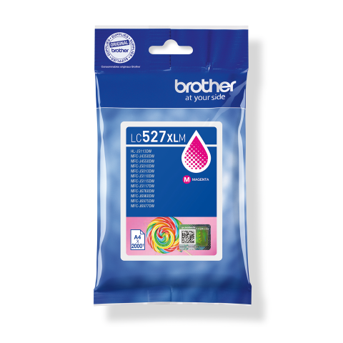Cartușe - Brother LC527XLM, Cartus Original Cerneala Magenta