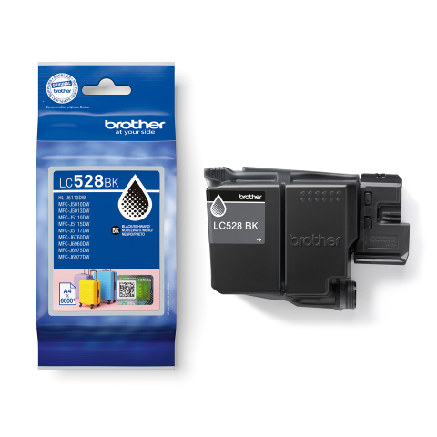 Brother LC528BK, Cartus Original Cerneala Negru [2]