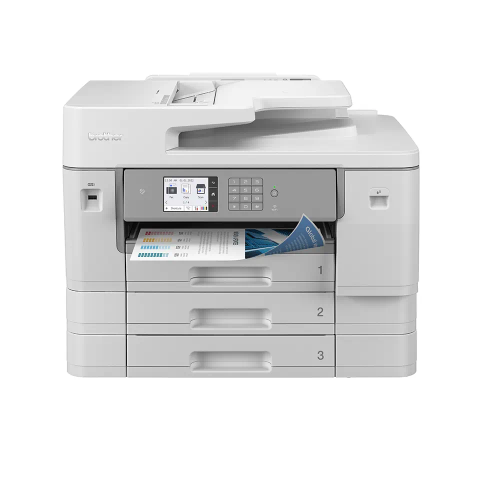 Inkjet - Brother MFC-J6957DW, Multifuncțional Profesional A3 Wireless cu capacități premium de manevrare a hârtiei