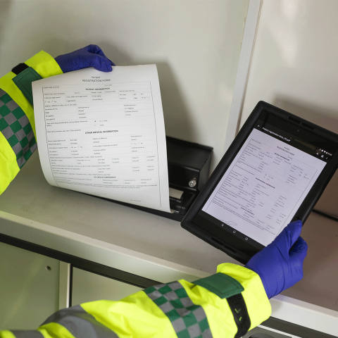 Brother PJ-883, Imprimantă termică mobilă A4 Wireless Bluetooth [3]