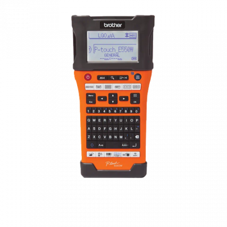Echipamente de etichetat - Brother PT-E550WNIVP - set cu aparat de etichetare pentru rețele informatice