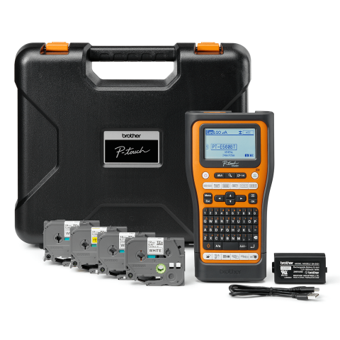 Echipamente de etichetat - Brother PT-E560BTSP Kit de Etichetare pentru Electricieni cu Bluetooth Integrat