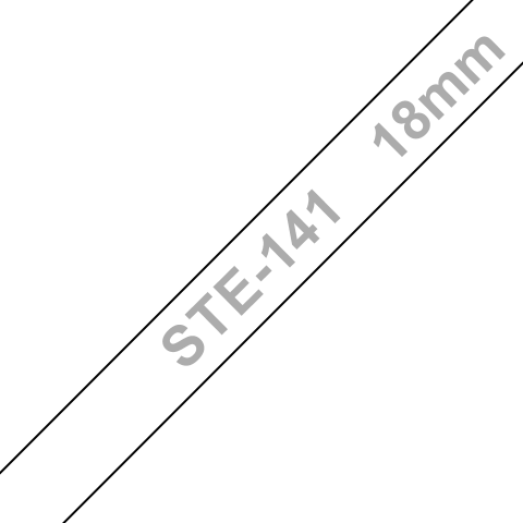 Benzi Brother P-Touch - Brother STe-141 Bandă Șablon Originală 18mm - Etichetare Precisă și Profesională