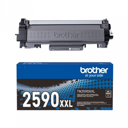 Brother TN-2590XXL, Cartuș Original Toner Negru [2]