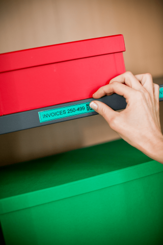 Brother TZe-751 Bandă Etichete Laminată 24mm, Negru pe Verde - Etichetare Vizibilă și Rezistentă [3]