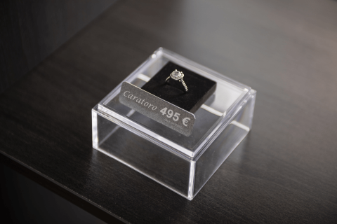 Brother TZe-PR955 Bandă Etichete Laminată 24mm, Alb pe Auriu Sclipitor - Etichetare Elegantă și Vizibilă [3]