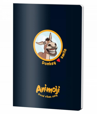 Papetărie / Birotică - CAIET A5 80F DR ANIMOJI PIGNA
