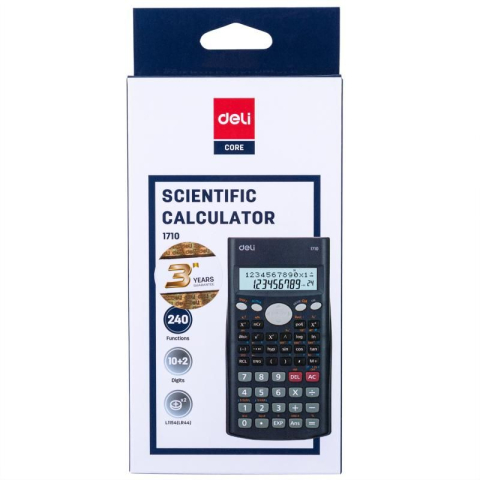 Calculator Stiintific 12Dig 240F Deli [2]