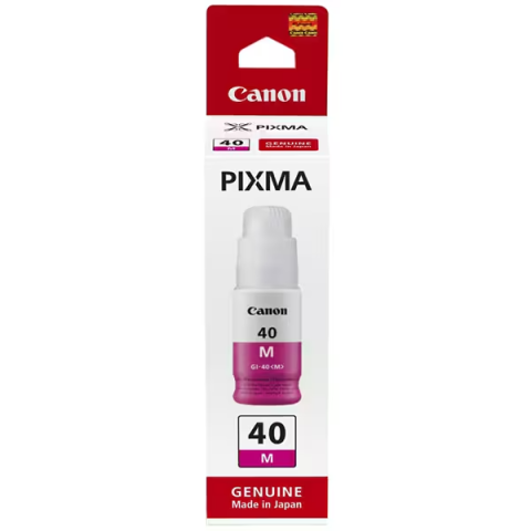Flacoane Cerneală - Canon GI-40 M, Flacon Original Cerneala Magenta