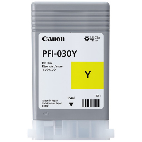 Consumabile - Canon PFI-030Y — Cartus cerneala Yellow 55ml