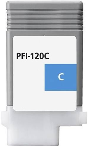 Flacoane Cerneală - Canon PFI-120 C, Cartus Original Cerneala Cyan 130 ml