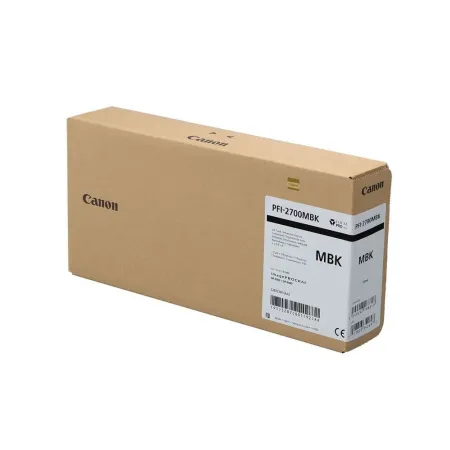 Consumabile - Canon PFI-2700 MBK, Cartus Original Cerneala Matte Black 700 ml