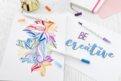 CARIOCI 10 CULORI 2 CAPETE (CARIOCA+LINER) EBERHARD FABER [3]