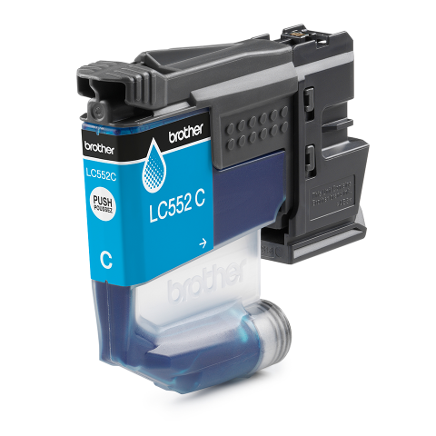 Cartuș de cerneală Brother LC552C original – Cyan [1]