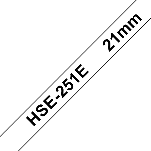 Benzi Brother P-Touch - Casetă cu bandă pentru tuburi termocontractibile Brother HSE-251E