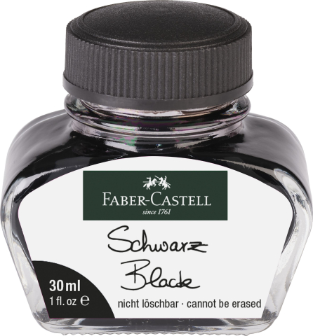 Papetărie / Birotică - CERNEALA 30ML NEAGRA FABER-CASTELL