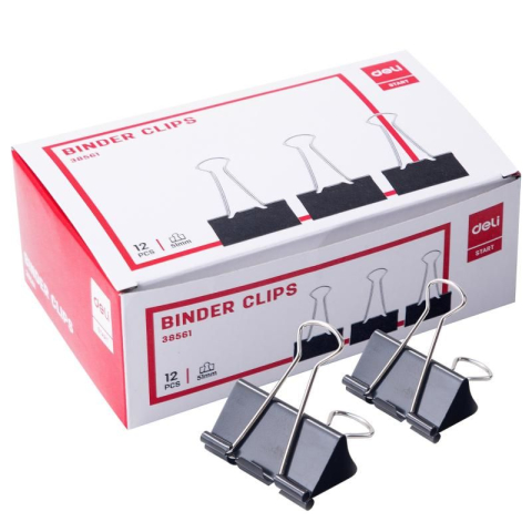 Papetărie / Birotică - Clips Hartie 51mm Deli