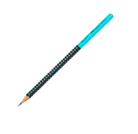 Papetărie / Birotică - Creion grafit HB grip 2001 in doua culori Faber-Castell  Caracteristici:  Creion grafit bicolor Grip 2001.  Calitate de top.  Forma ergonomica triunghiulara.  Zona Grip moale in culori asortate.  Corpul acoperit cu vopsea ecologica pe baza de apa, bicolora, mina B.