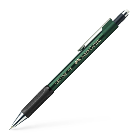 Papetărie / Birotică - CREION MECANIC 0.5MM VERDE GRIP 1345 FABER-CASTELL