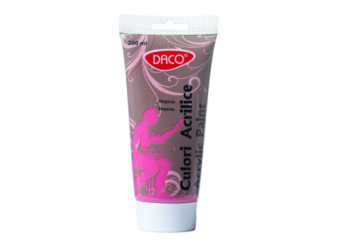 Culori Acril 200Ml Daco Roz Magenta [3]
