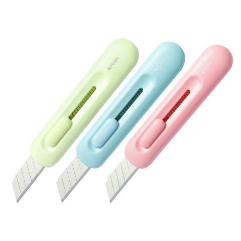 Cuttere - Cutter Mini Culori Asortate Longreen 60% Pl Reciclat Deli