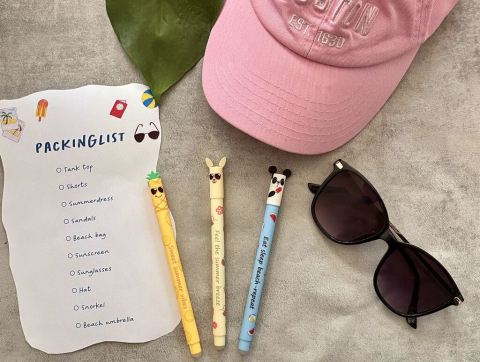 DISPLAY 36 ROLLERE 0.7 MM ALBASTRU ERASABLE SUMMER EDITION EBERHARD FABER [1]